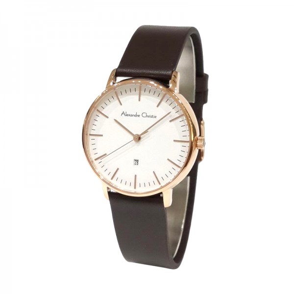 Alexandre Christie AC 8420 Rosegold White Lady LDLRGSL